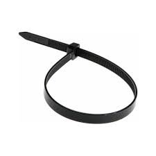 Kinnitusvitsad must 7,6 x 400mm (100tk/pk)