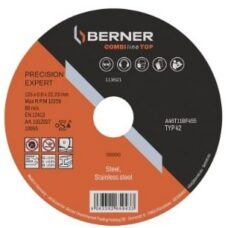 BERNER lõikeketas metallile 115x0.6x22.23 (25 tk/pk)